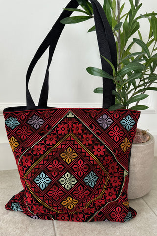 Palestinian Embroidered Tote Bags