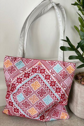 Palestinian Embroidered Tote Bags