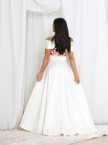 Amira - Ivory White