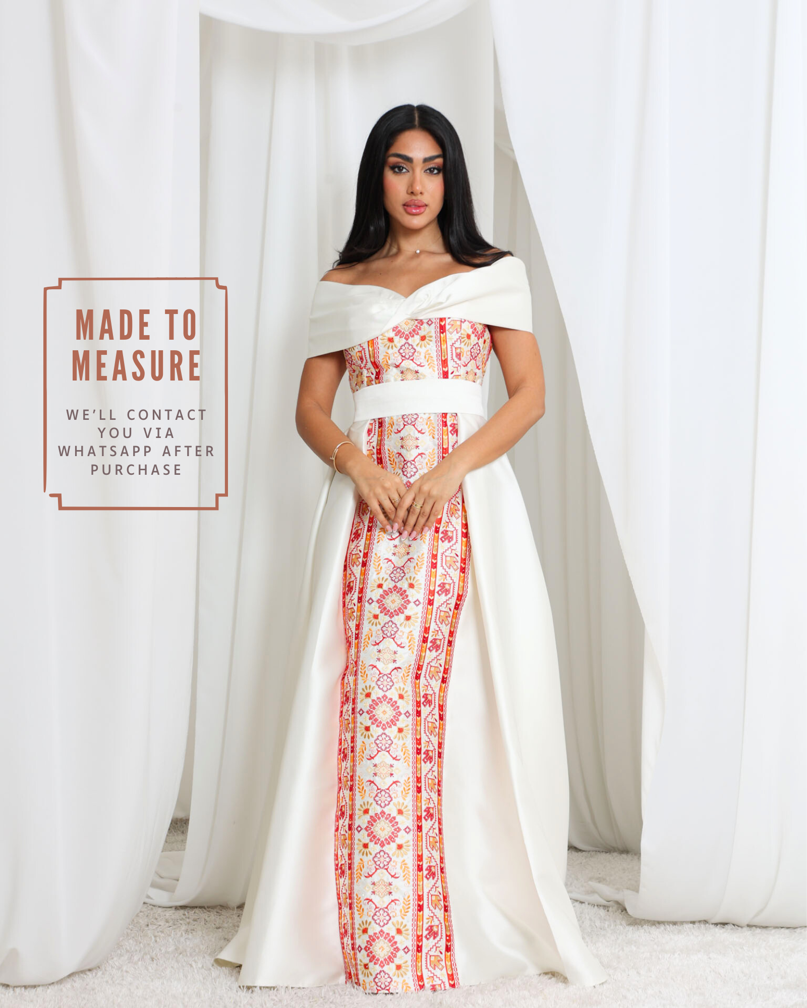 Amira - Ivory White