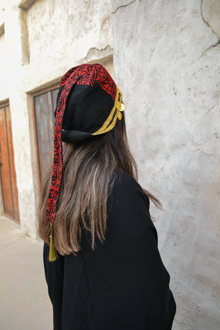 Palestinian Headpiece - Short tassel